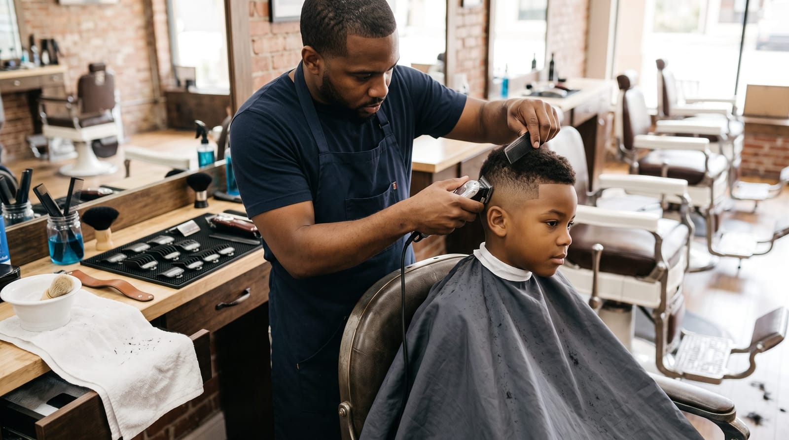 Kid's Haircut at a Barbershop: What Age Is Right and What to Expect